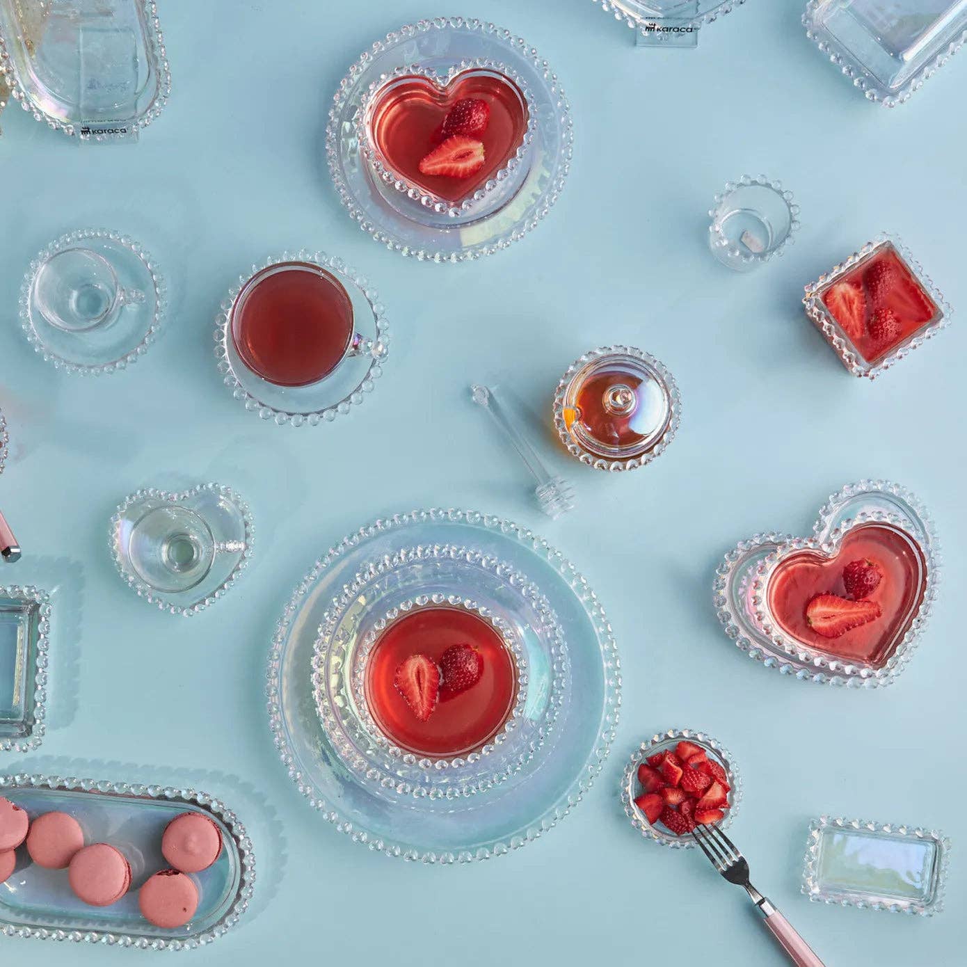 Glass Serving Platter, Small