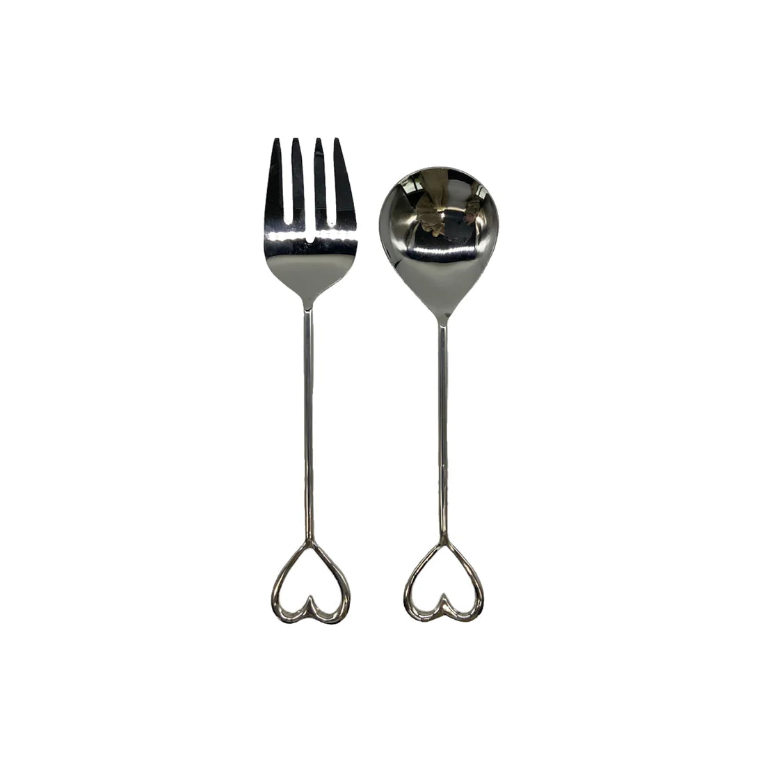Heart Salad Server Set