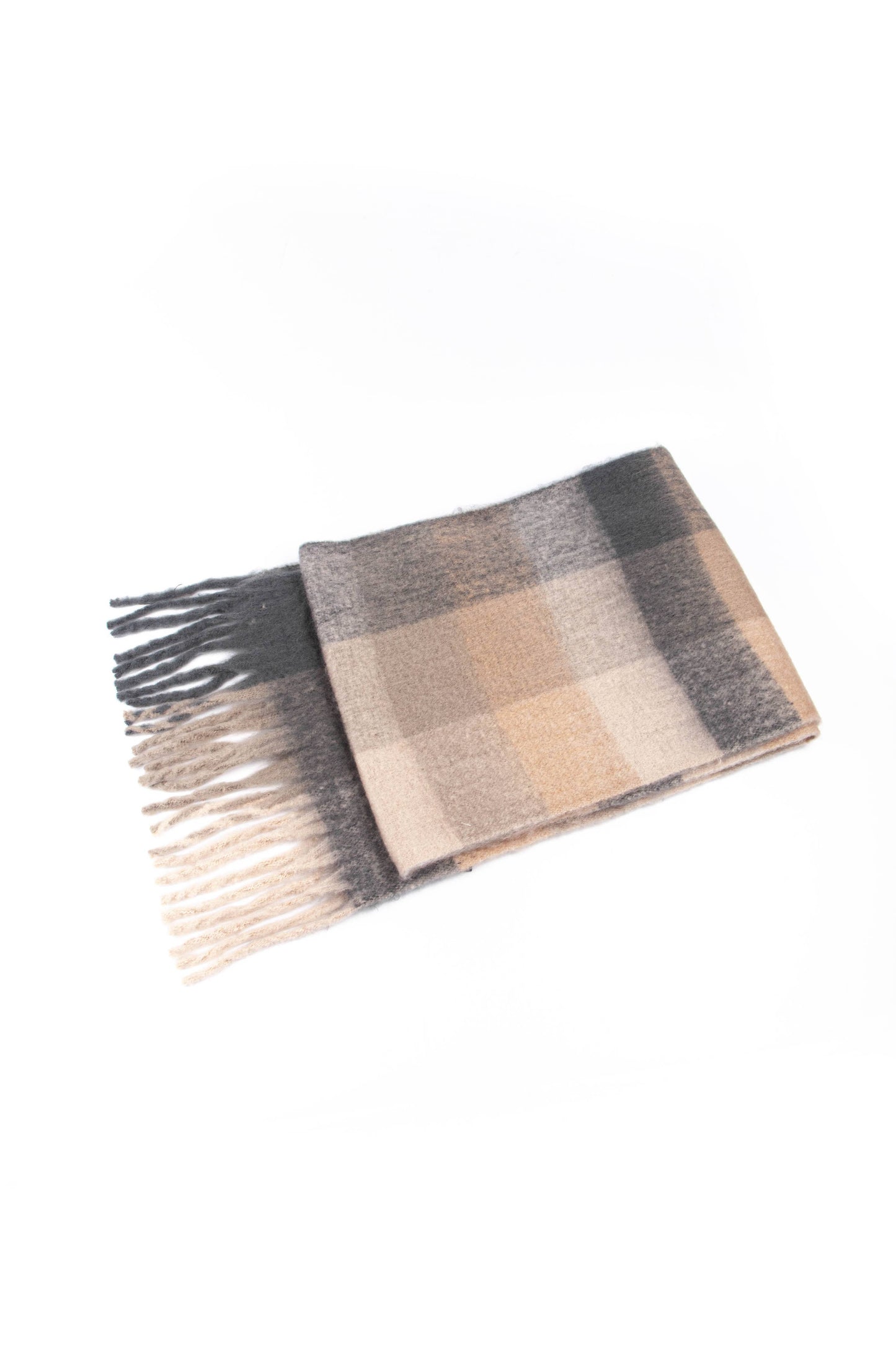 Colourblock Scarf, Neutral