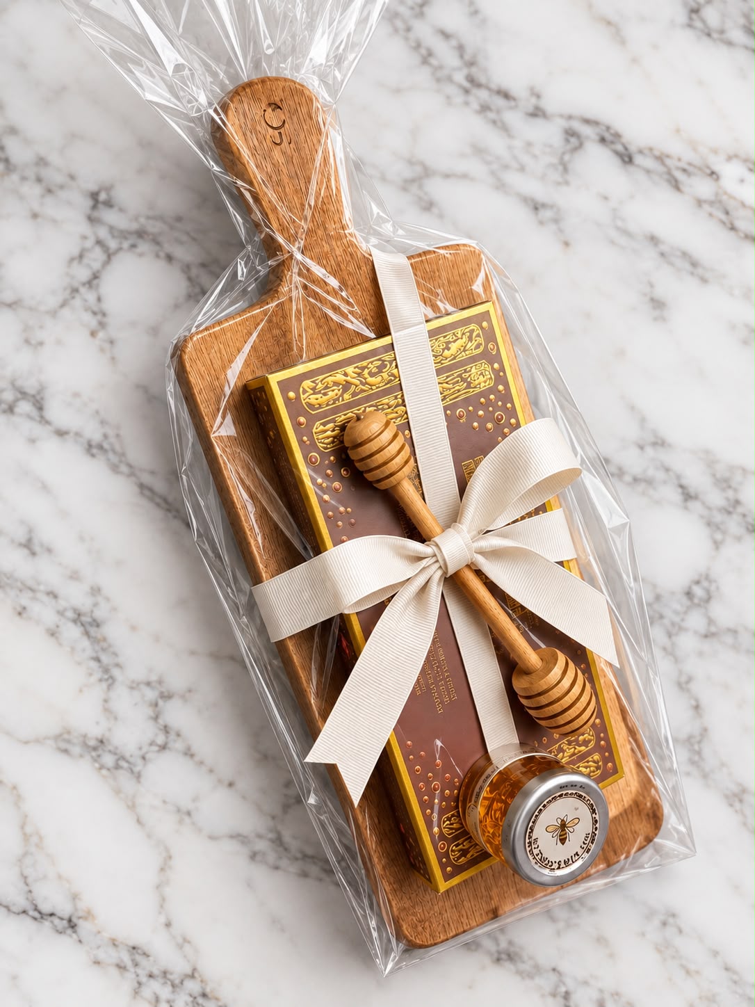 Wood Serving Board Rosh Hashana Gift