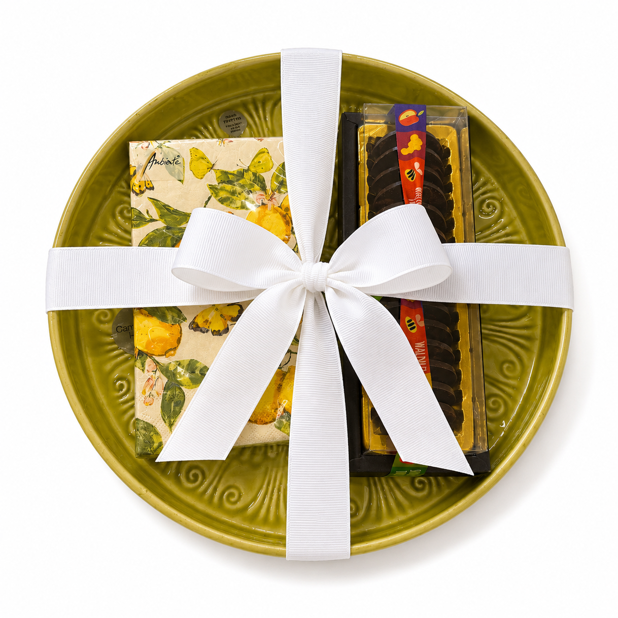 Green Platter Rosh Hashana Gift