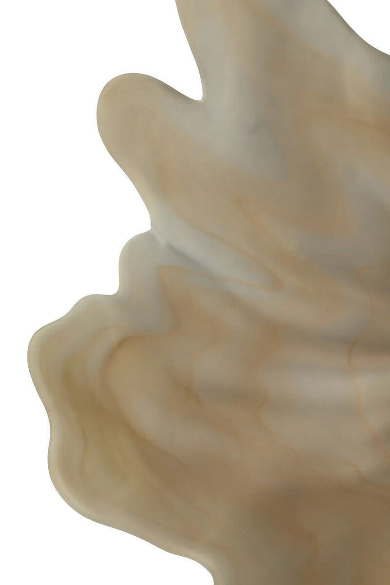 Sculpted Plate, Natural