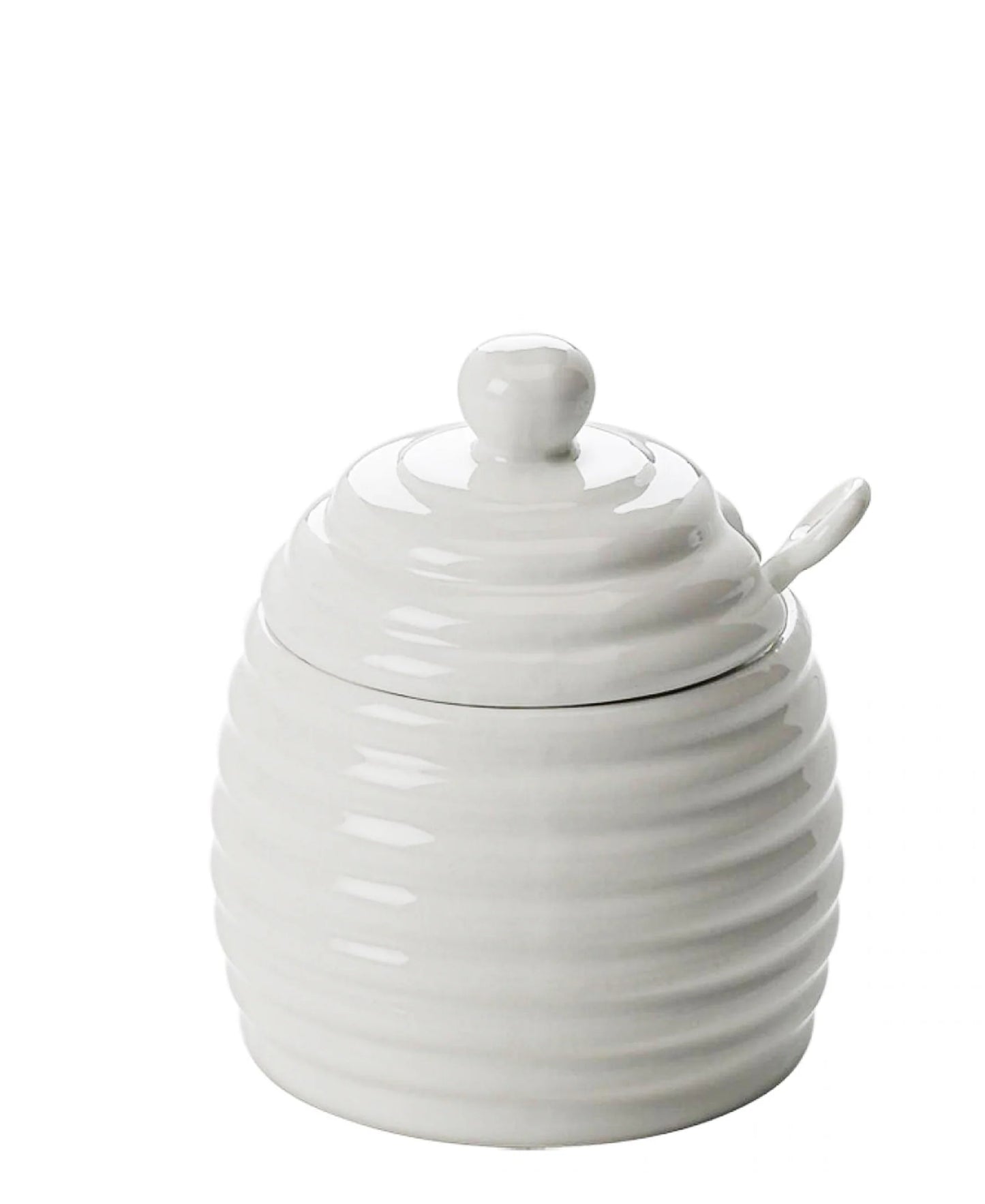 Maxwell Williams Honey Pot with Spoon Rosh Hashana Gift