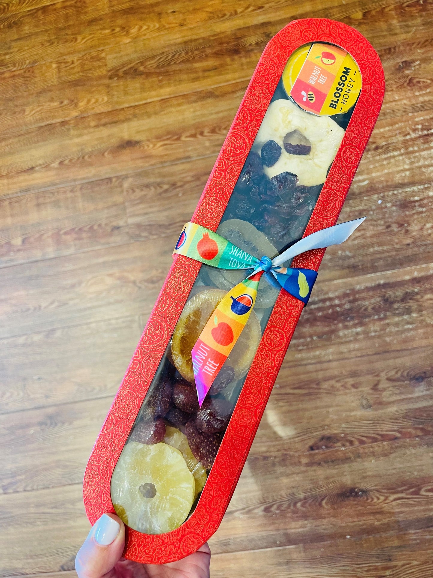 Large Oval Box of Dried Fruit