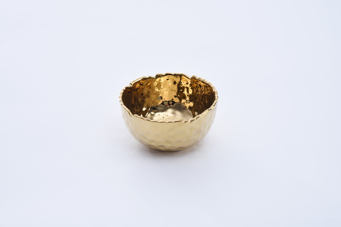 Hammered Snack Bowl