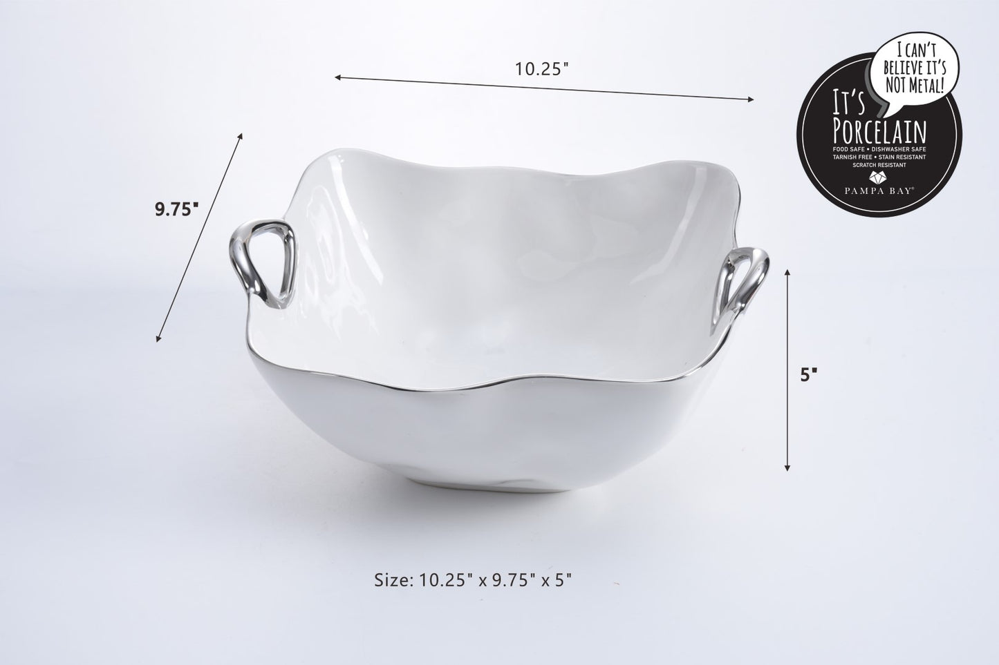 Salad Bowl with Handles