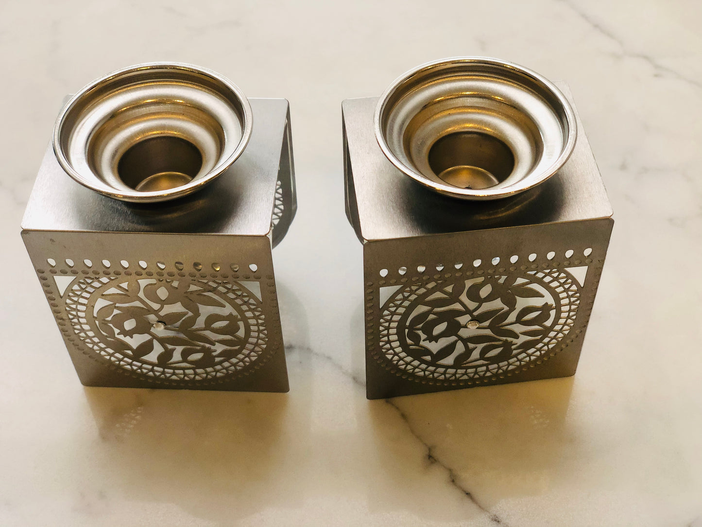 Pomegranate Candlesticks