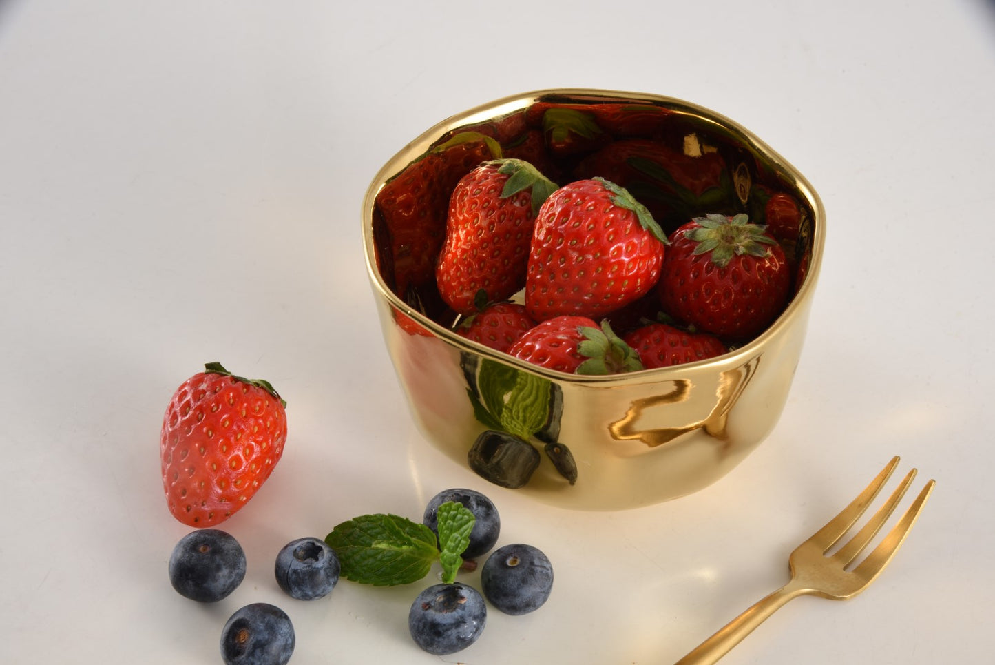Gold Snack Bowl