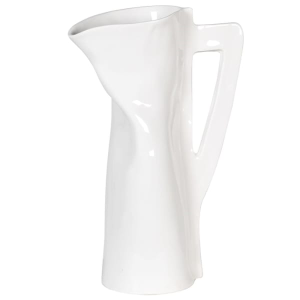 White Modern Ceramic Jug