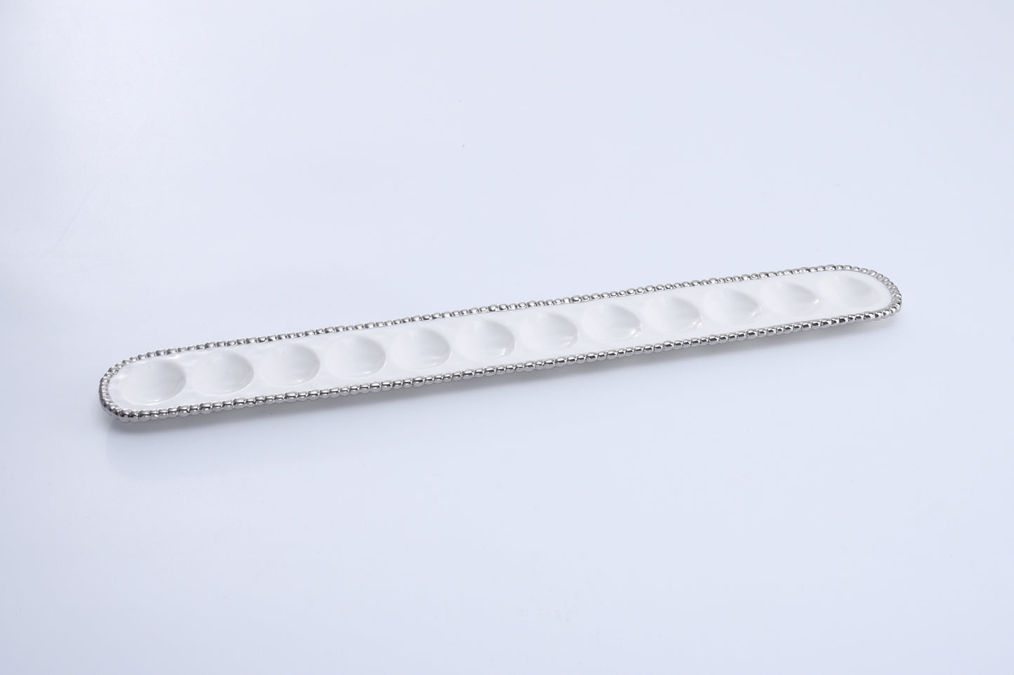 Deviled Egg Tray, with Beaded Edging
