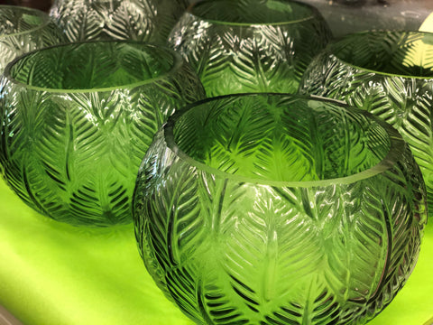 Green Leaf Vase, S