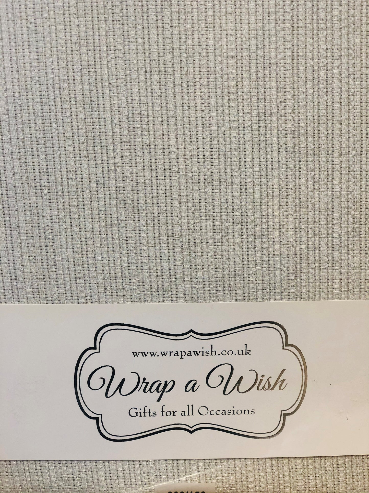 Jute Silver Tablecloth