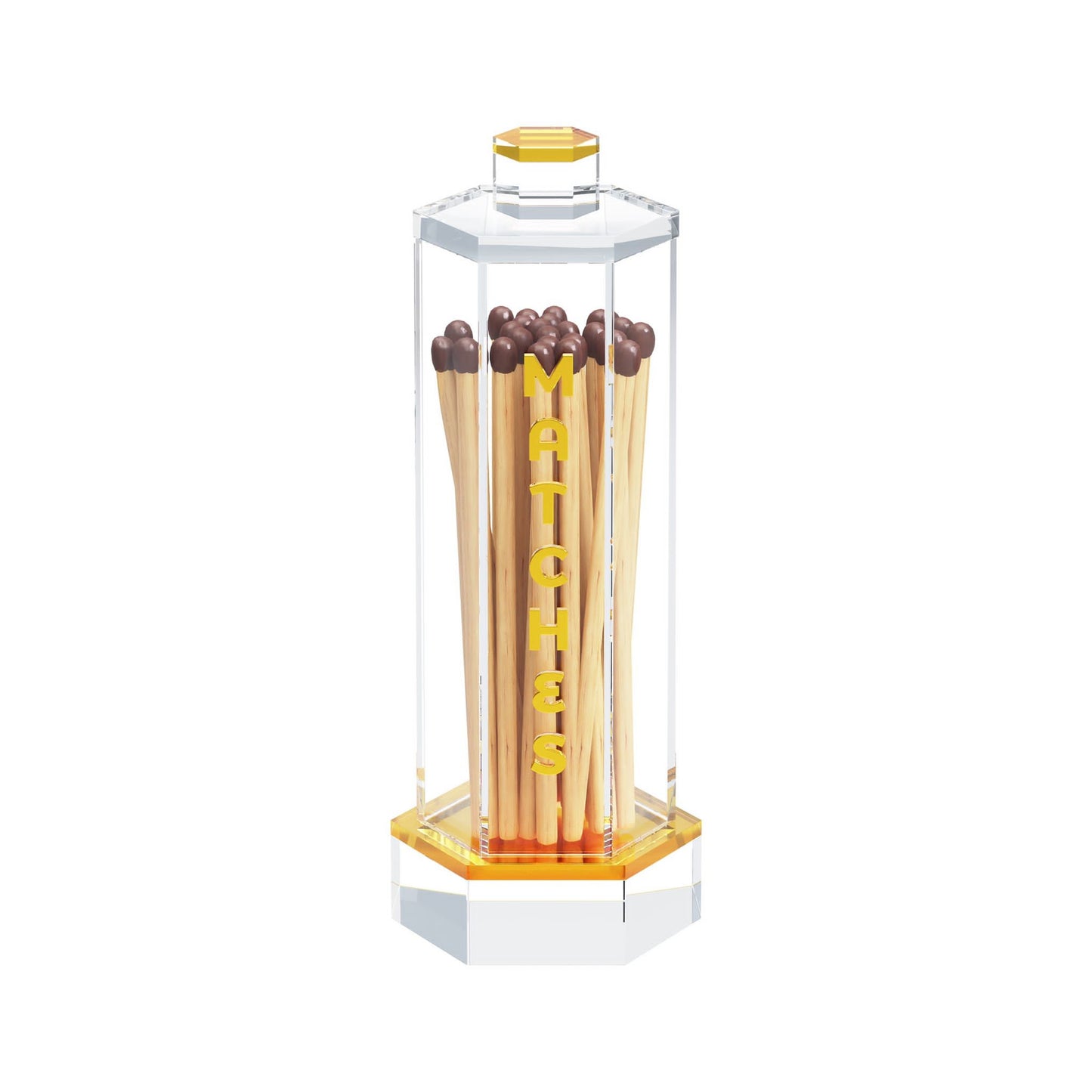 Lucite Matches Holder