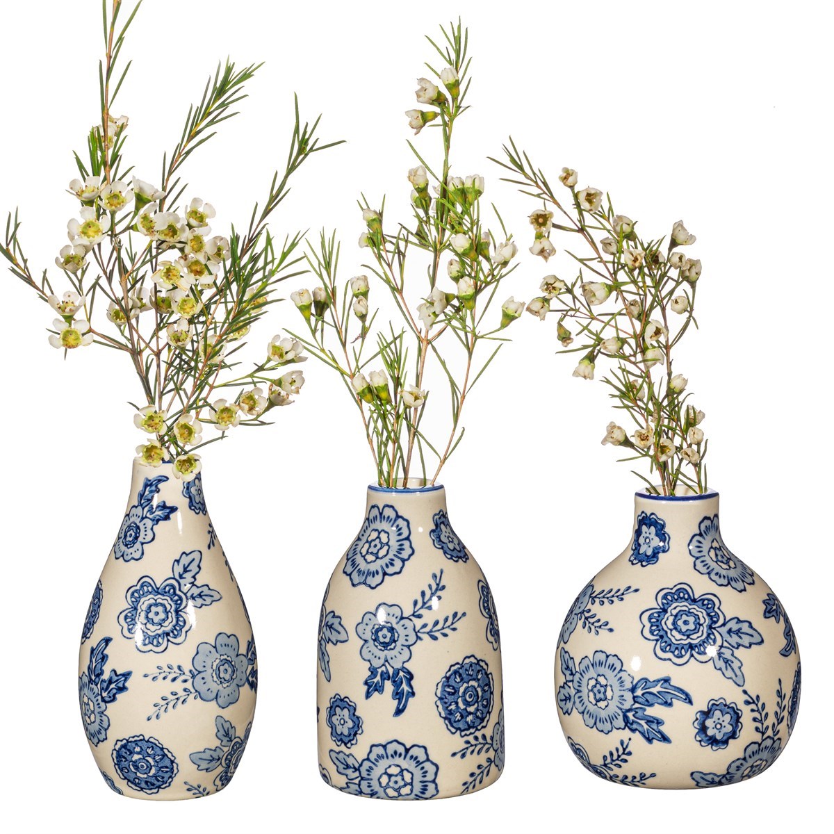 Blue Willow Vase, Assorted