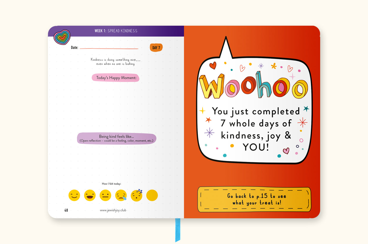 Jewish Joy Journal for Kids
