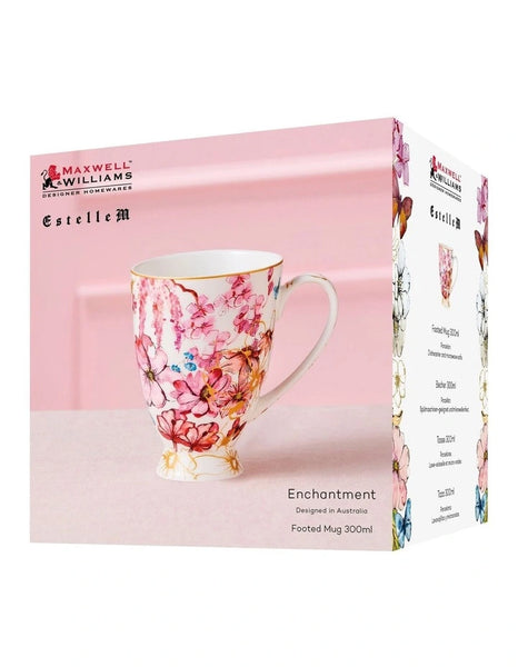 Enchanted Butterflies Footed Mug