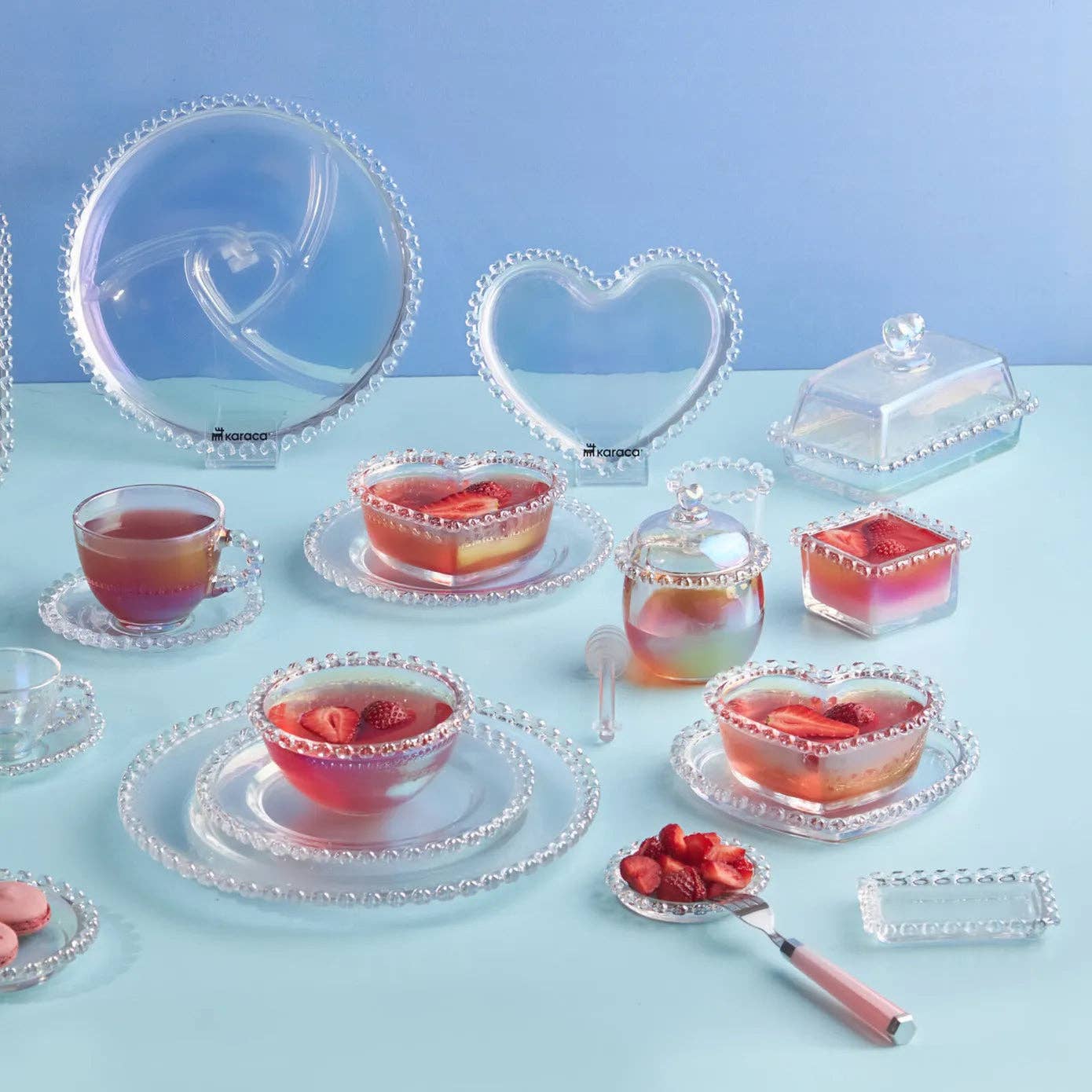 Glass Serving Platter, Small