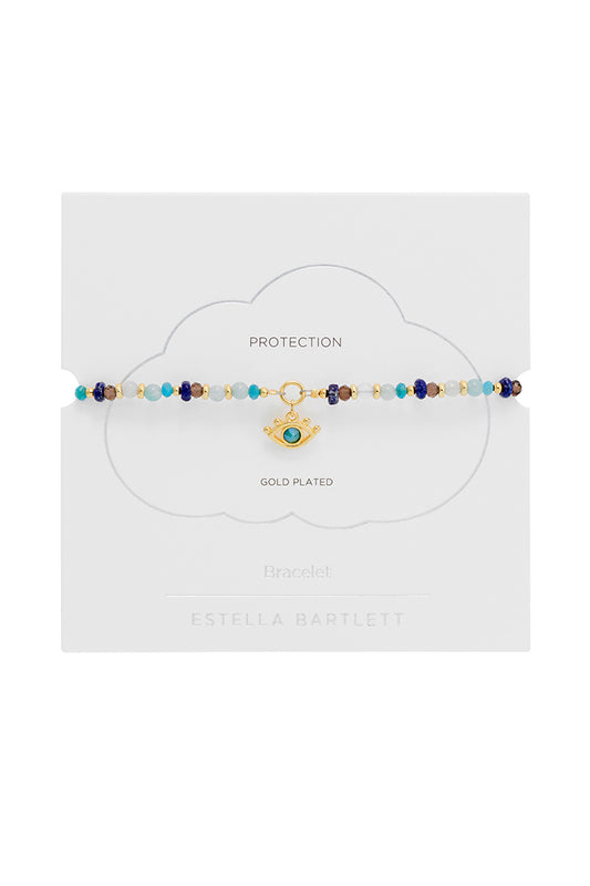 Estella Bartlett Evil Eye Blue Mix Bracelet