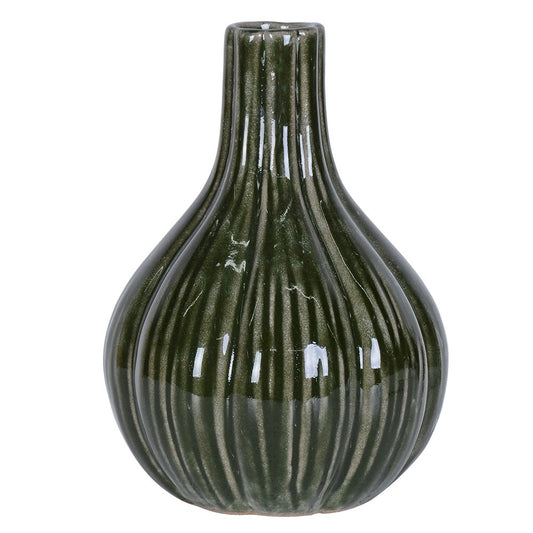 Ceramic Green Bud Vase