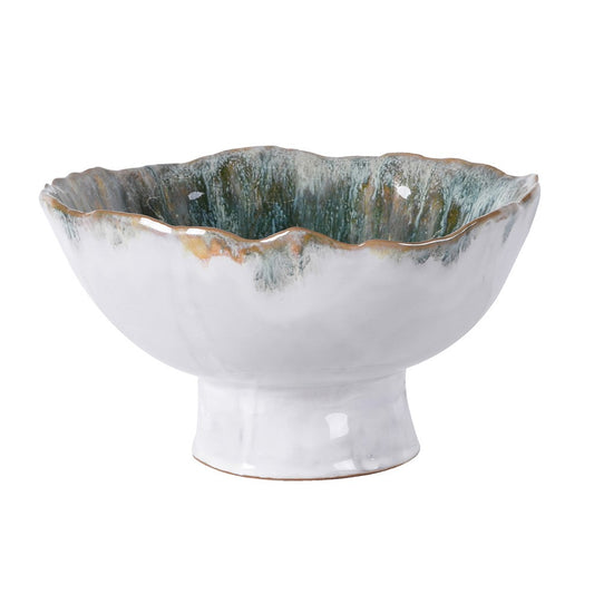 Green Ombre Bowl on Stand