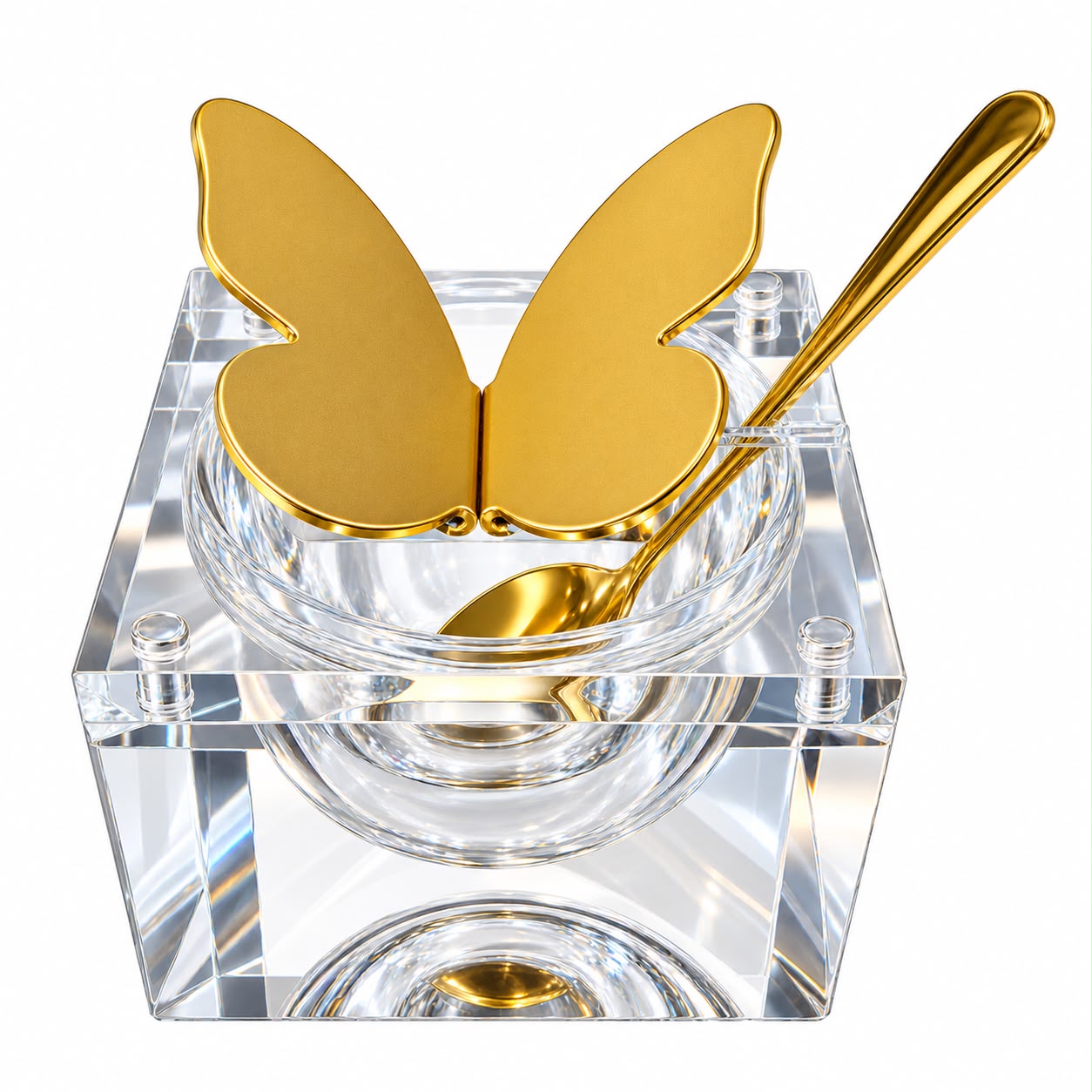 Butterfly Honey Dish