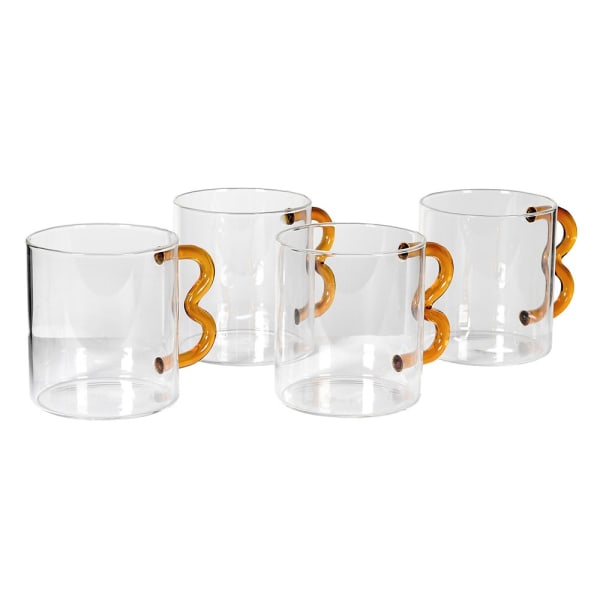 Wave Handle Mugs