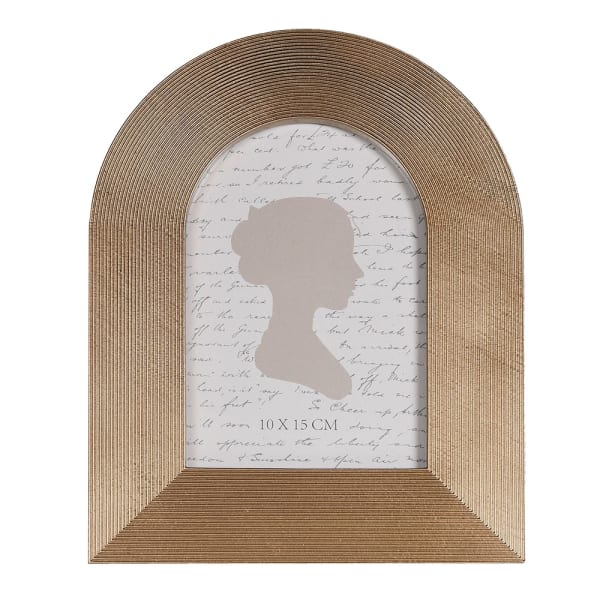 Gold Arched Photo Frame