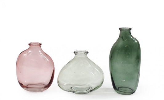 Green and Pink Vases