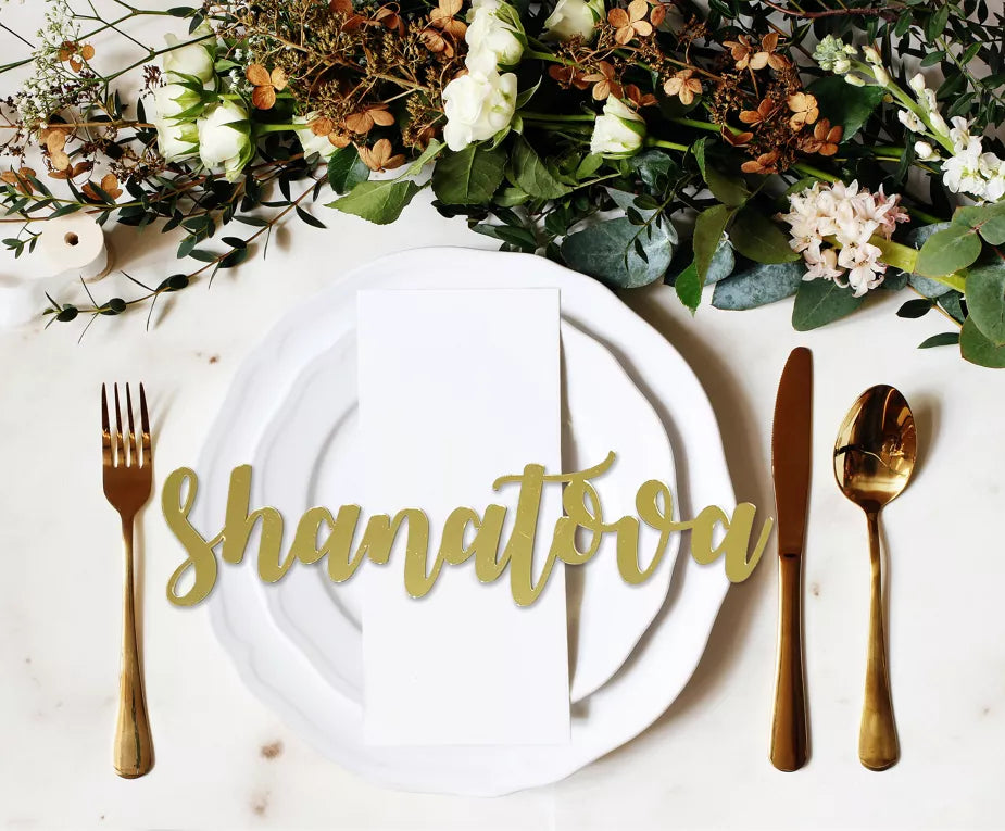 Shana Tova Place Setting