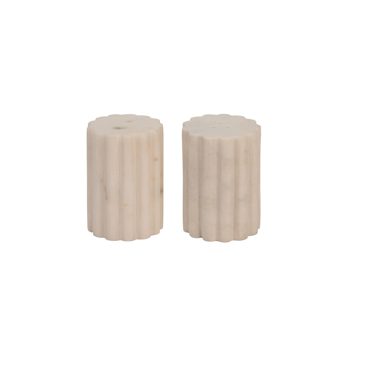 Marble Salt and Pepper Shakers