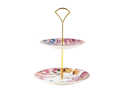 Enchanted Butterflies 2 Tier Cake Stand