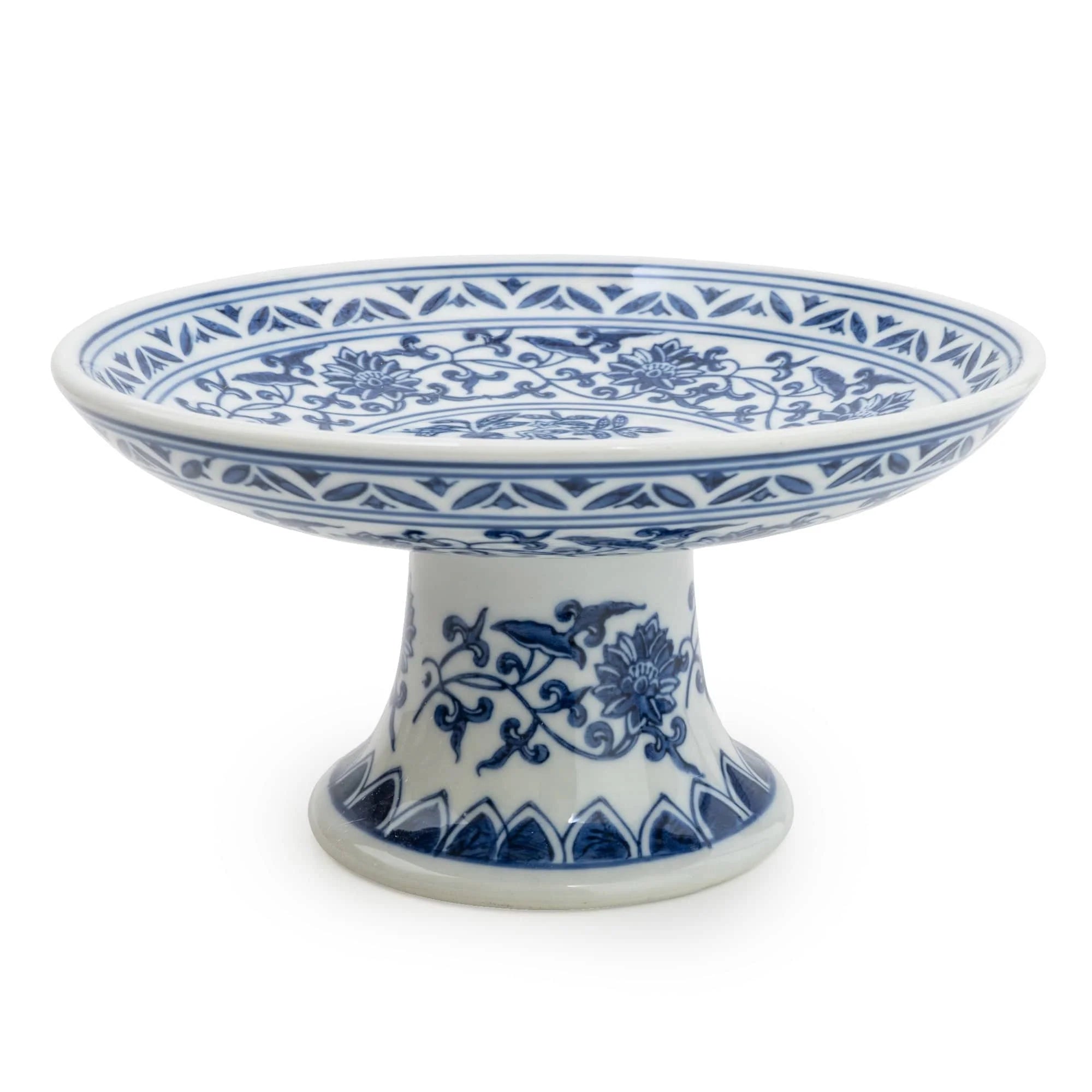 Blue and White Cake Stand