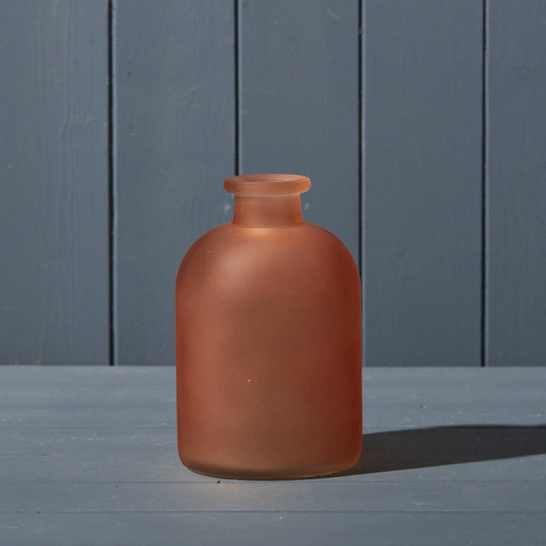 Matt Glass Bottle Vase