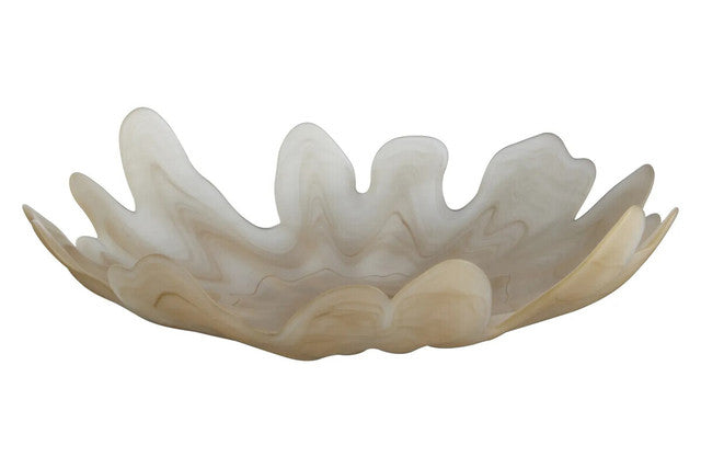 Sculpted Plate, Natural