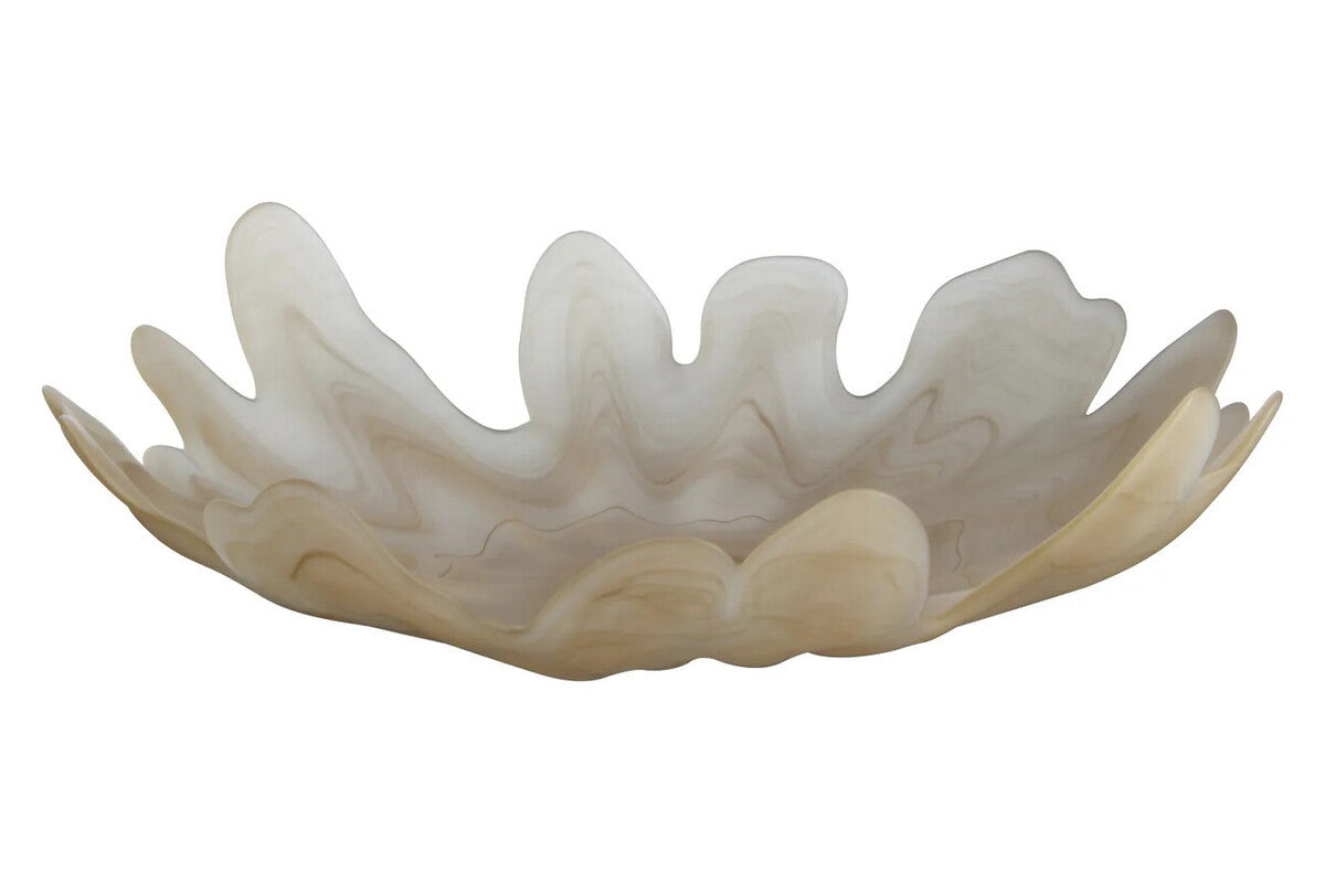 Sculpted Plate, Natural