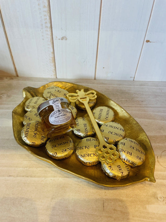 Gold Leaf Rosh Hashana Gift