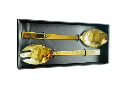 Hammered Salad Servers