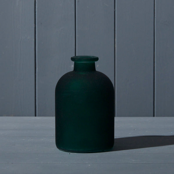 Matt Glass Bottle Vase