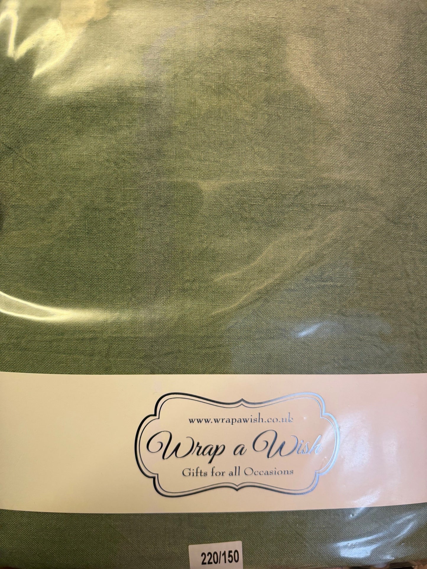 Green Linen Tablecloth