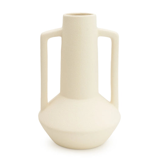 Cream Vase with Handles