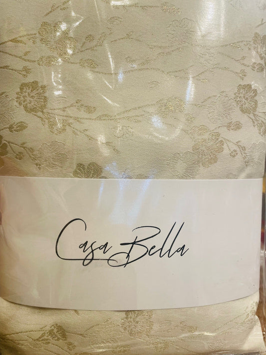 Jacquard Gold Tablecloth