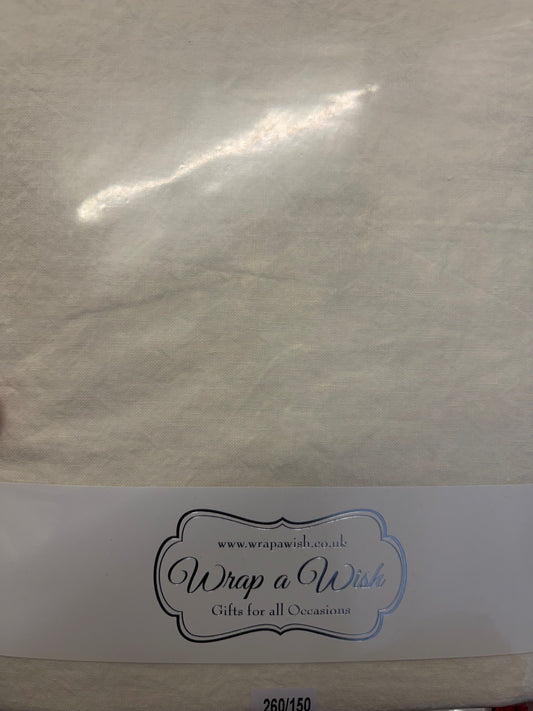 Off White Linen Tablecloth