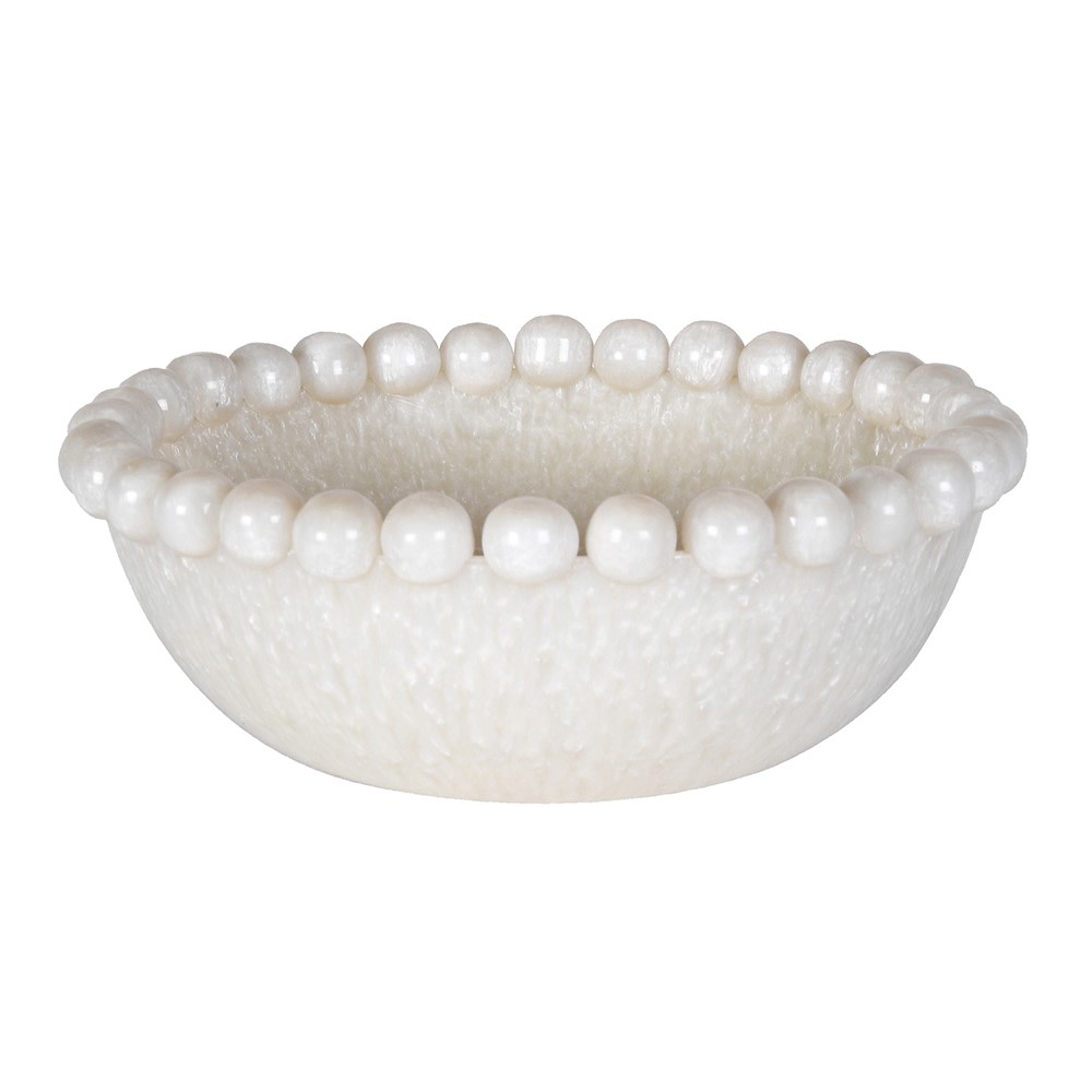 Gloss Pearl Resin Bowl