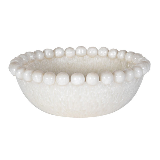 Gloss Pearl Resin Bowl
