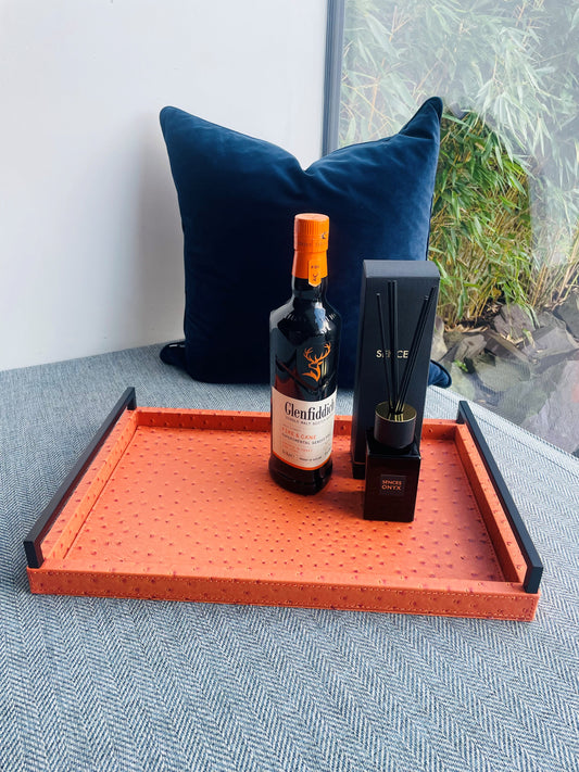 Burnt Orange Tray