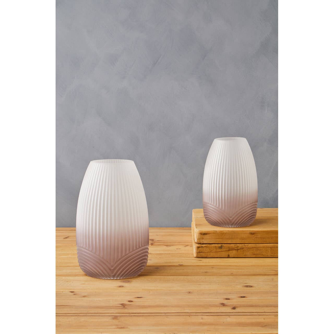 Grey Ombre Vase