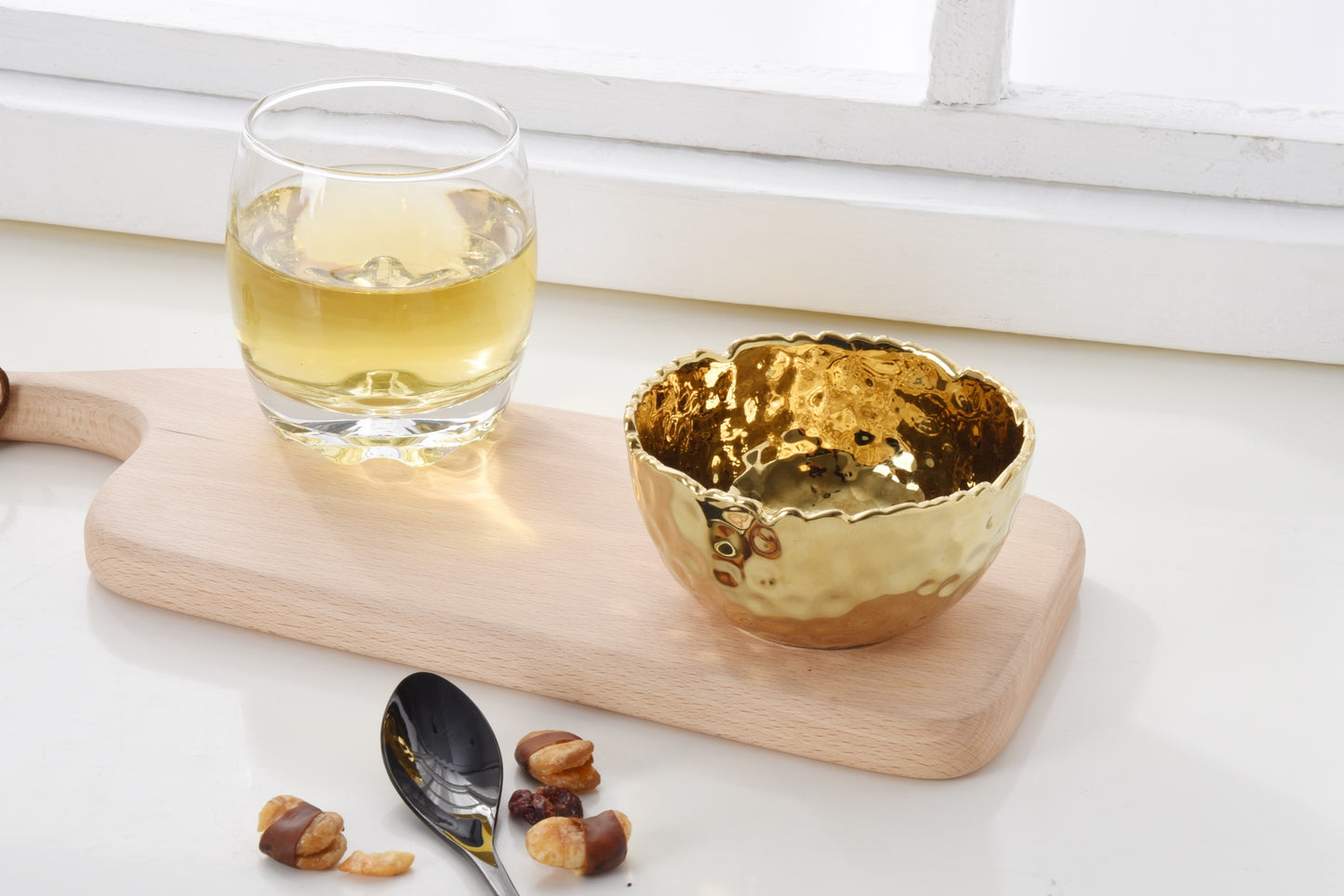 Hammered Snack Bowl