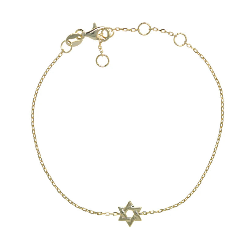 Penny Levi Star of David Bracelet (plain)