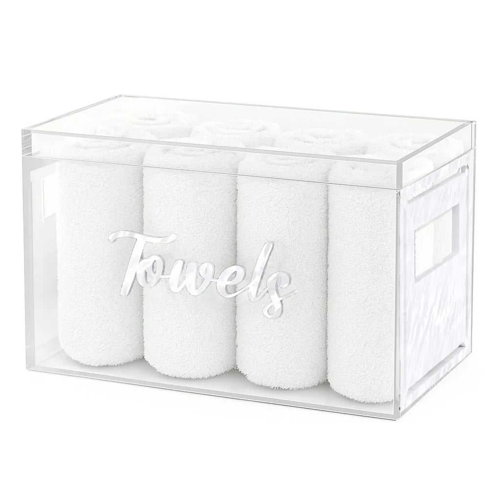 Towel Box with 8 Towels