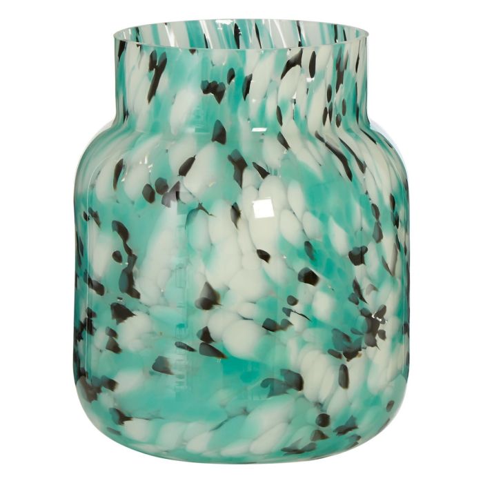 Turquoise Speckled Vase